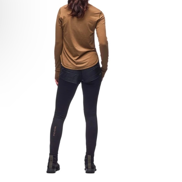 INDYEVA Women’s Size Small Insulated Book Pants Black Hiking Snow Outdoor NEW! - Picture 8 of 8